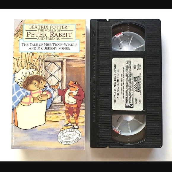 Beatrix Potter The World Of Peter Rabbit And Friends VHS Tape Box Set - Picture 7 of 7
